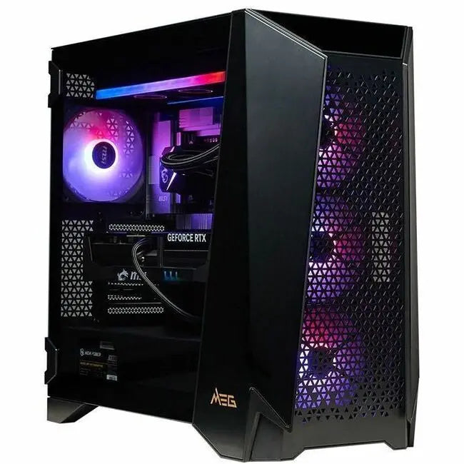 MSI Infinite ZS Gaming PC AMD R9-9900x3D Nvidia RTX 5070Ti 32GB 2TB SSD W11P