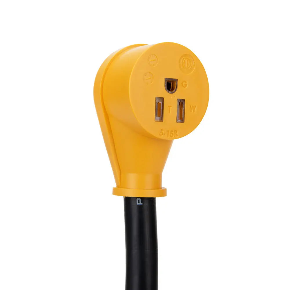 Camco Power Grip RV 12-Inch 30Amp Circuit Analyzer Dogbone with Integrated Surge Protection