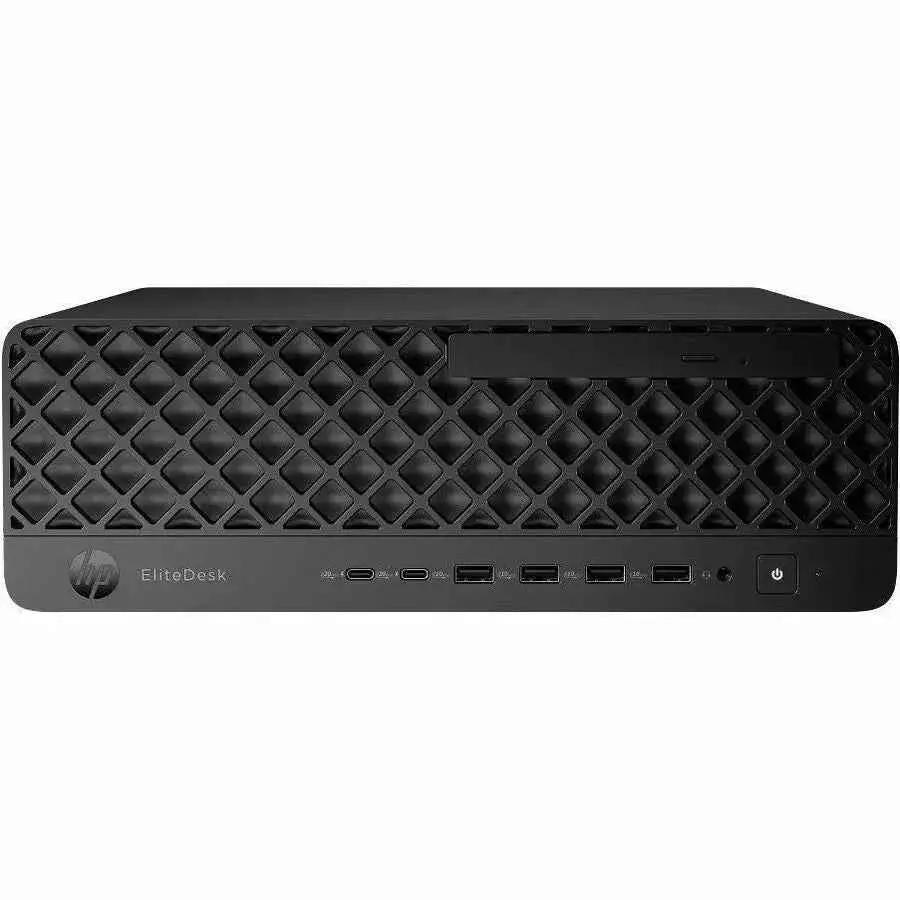 HP EliteDesk 8 G1i Desktop Computer - Intel Core Ultra 5 235 - vPro Technology - 16 GB - 512 GB SSD - Small Form Factor - Jack Black - Smart Buy by HP Inc.