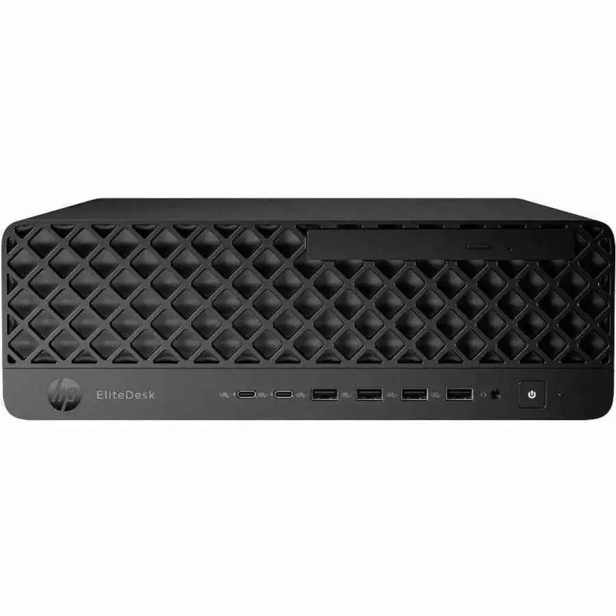 HP EliteDesk 8 G1i Desktop Computer - Intel Core Ultra 7 265 - vPro Technology - 16 GB - 512 GB SSD - Small Form Factor - Jack Black - Smart Buy by HP Inc.