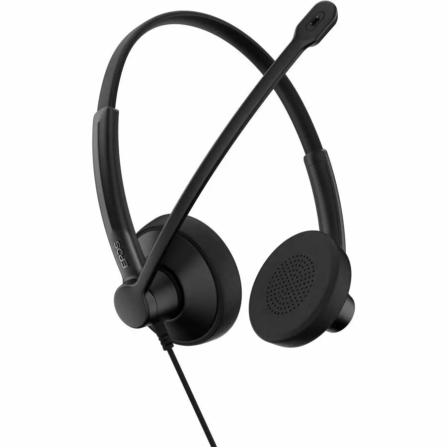 EPOS Impact 100 MS Stereo USB-C+A Headset – Lightweight, Professional Audio for Office Use