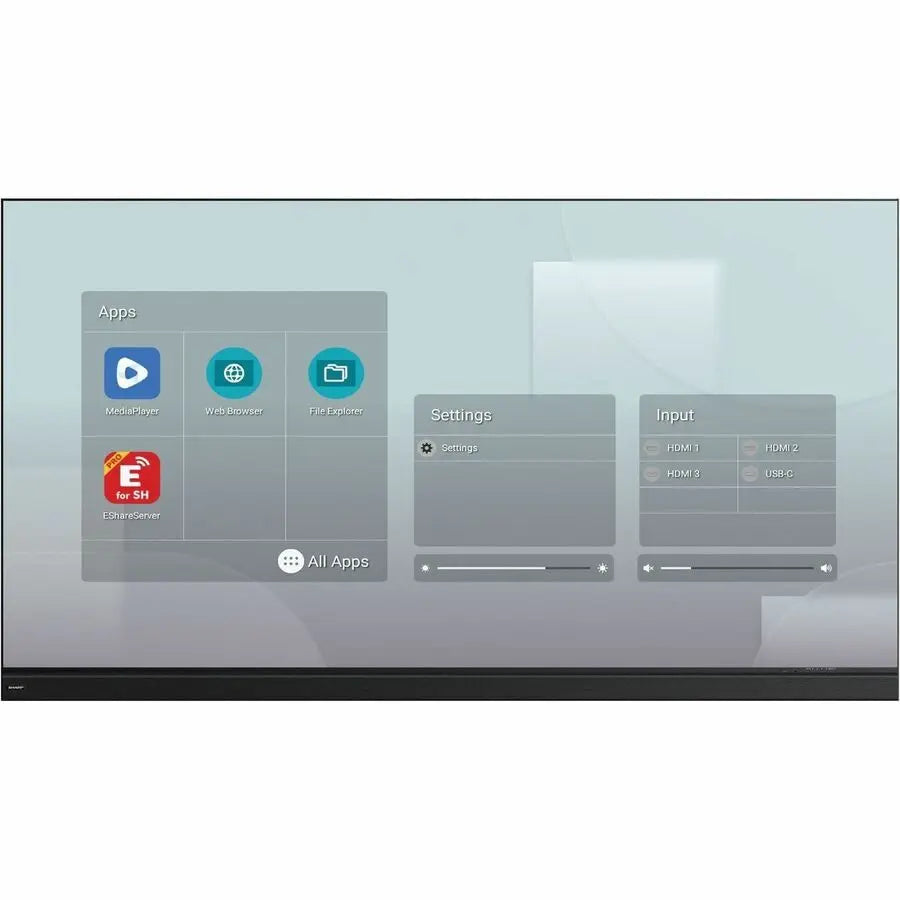 Sharp NEC Display 165" LD-AF Series All-in-one FHD LED Digital Signage Display for Meeting Rooms