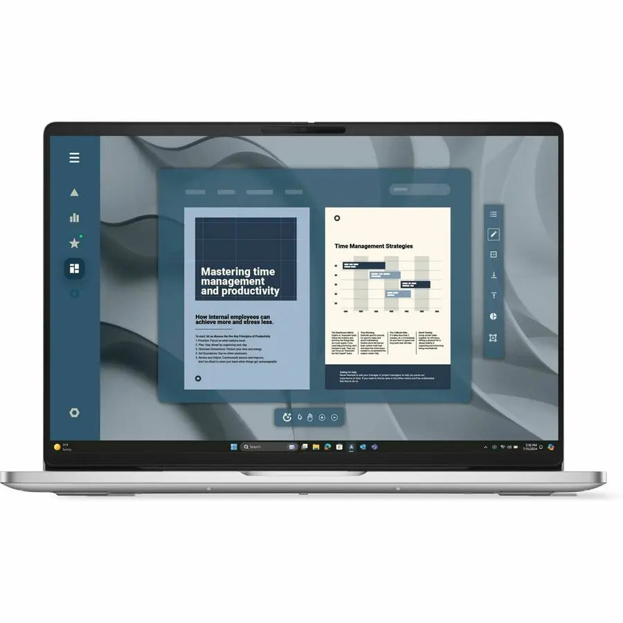 Dell Pro 16 PC16255 16" Copilot+ PC Notebook - Full HD Plus - 60 Hz - AMD Ryzen AI 7 350 - 16 GB - 512 GB SSD - English (US) Keyboard - Platinum Silver