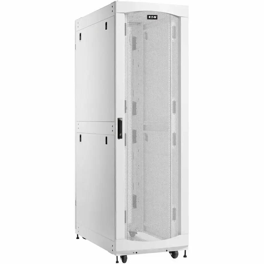 Eaton SmartRack SRH452446W 45U Heavy-Duty White Server Rack Cabinet for AI and Data Center Equipment by Eaton Corporation