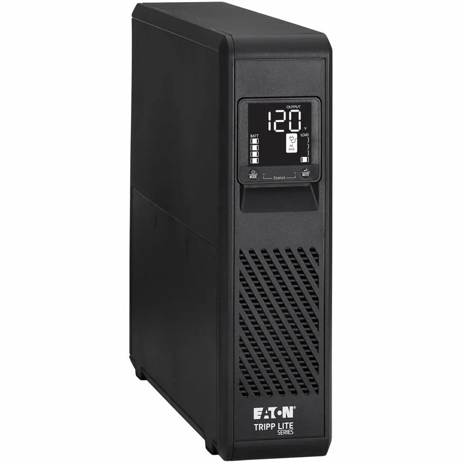 Eaton Tripp Lite Series 1000VA 750W 120V Line-Interactive Pure Sine Wave Cloud-Connected UPS with Remote Monitoring - 10 NEMA 5-15R Outlets (Surge and Battery Backup), LCD, 5-15P Plug, Tower