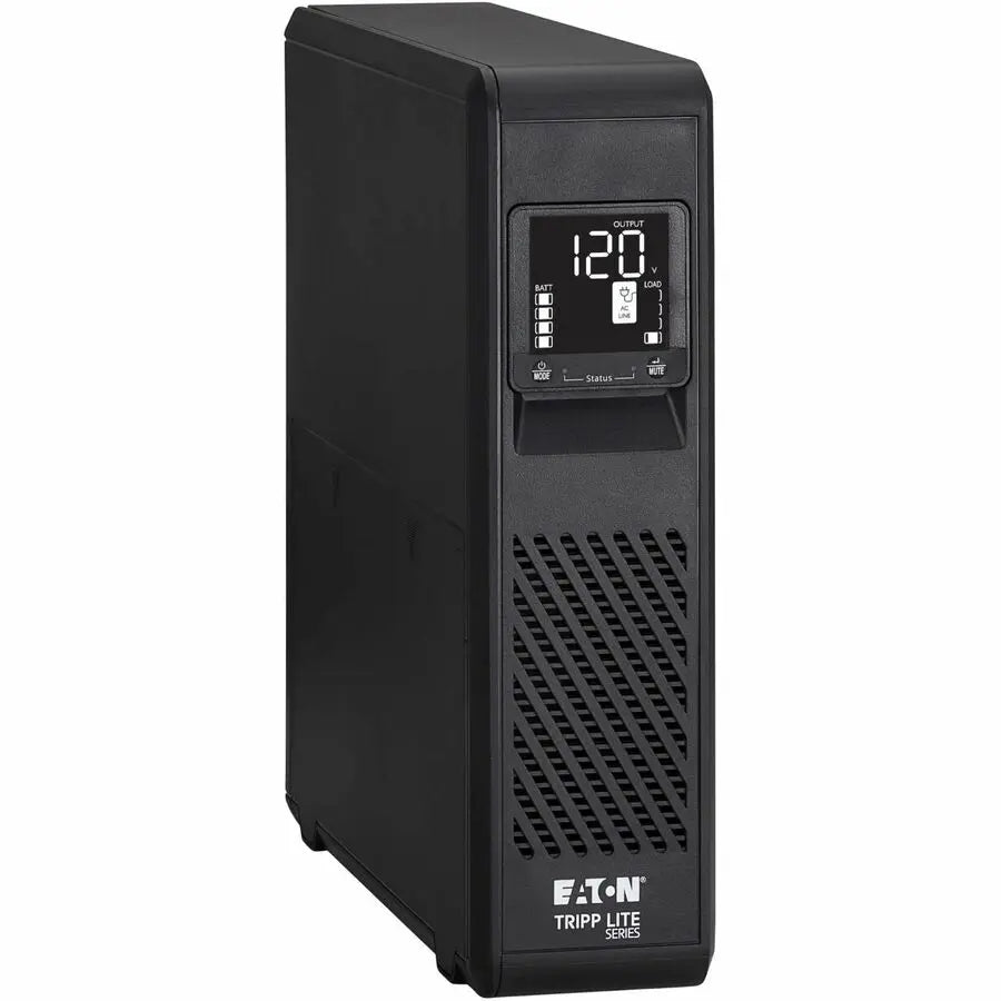Eaton Tripp Lite Series 750VA 475W 120V Line-Interactive Pure Sine Wave Cloud-Connected UPS with Remote Monitoring - 8 NEMA 5-15R Outlets (Surge and Battery Backup), LCD, 5-15P Plug, Tower