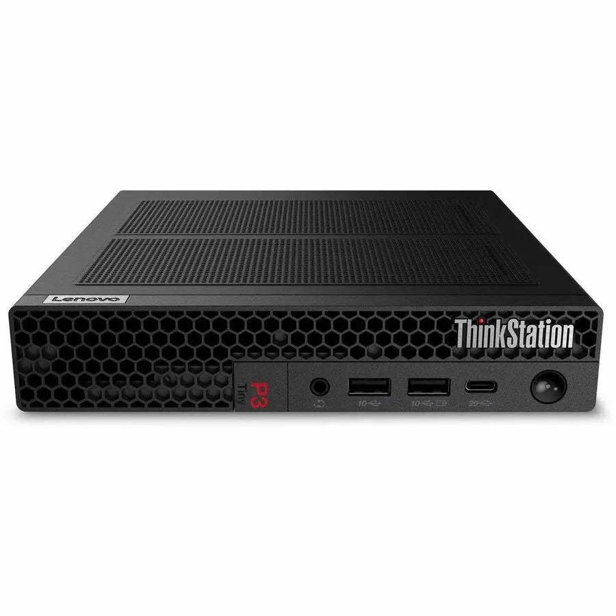 Lenovo ThinkStation P3 Gen 2 30K5001VUS Workstation - 1 x Intel Core Ultra 7 265 - vPro Technology - 32 GB - 1 TB SSD - Tiny - Black