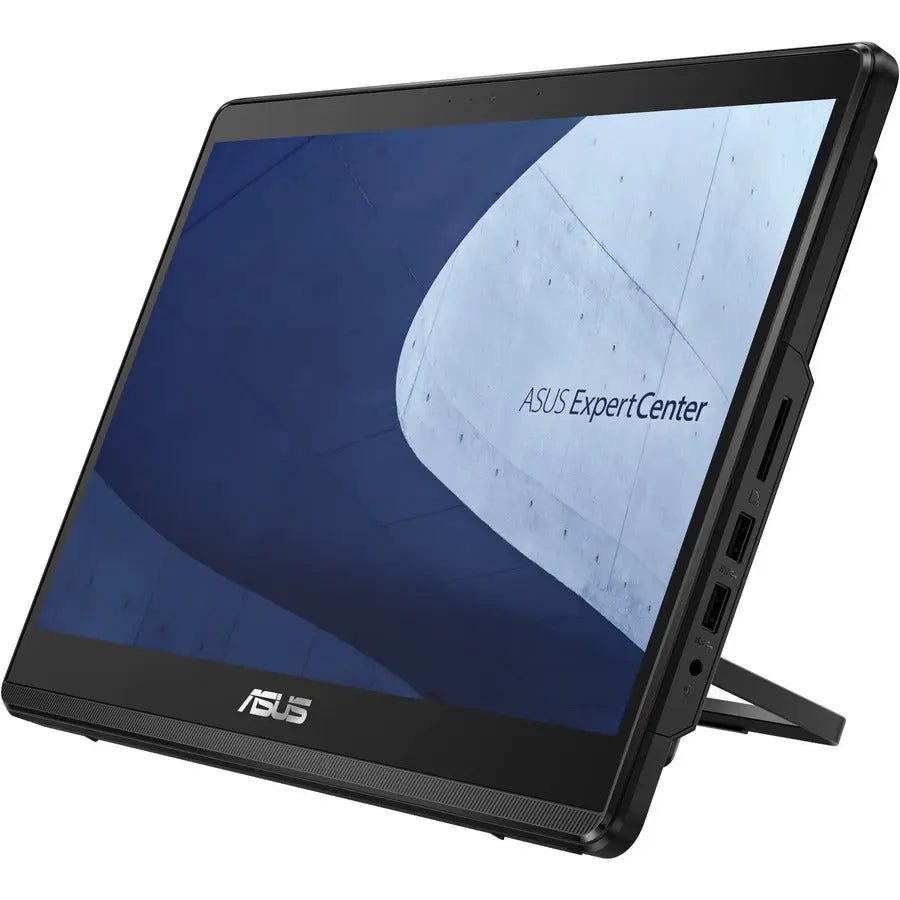 Asus ExpertCenter E1600WKAT-PN441281-CA All-in-One Computer with 15.6-Inch Touchscreen, Intel Celeron N4500, 4 GB RAM, 128 GB SSD, Windows 11 Pro, Black
