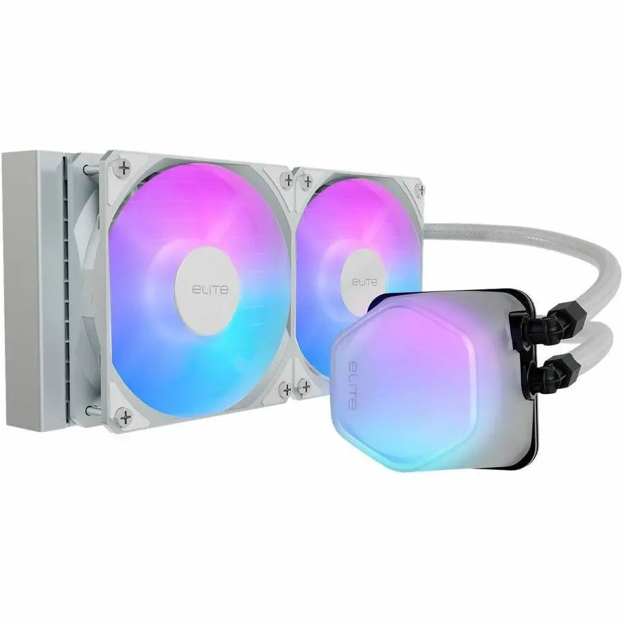 Cooler Master Elite Liquid Cooling Fan/Radiator/Pump - Model ELW-D24M-A21DA-RW