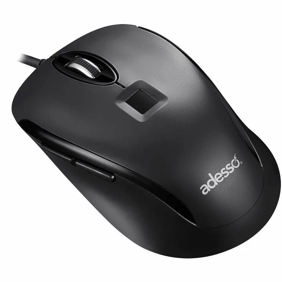 Adesso iMouse F1-TAA Wired USB Mouse with Fingerprint Reader and Windows Hello Support