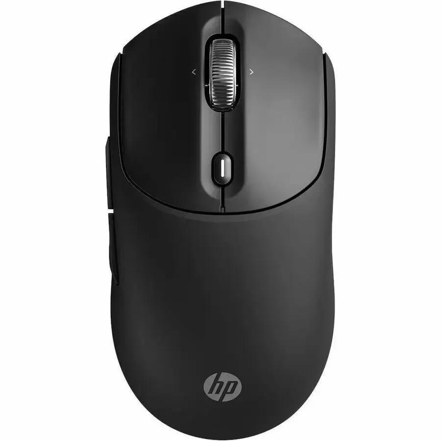 HP 705 Rechargeable Wireless Mouse (AZ7B1AA) – Ergonomic Bluetooth & RF Connectivity with Customizable Shortcut Wheel by HP Inc.