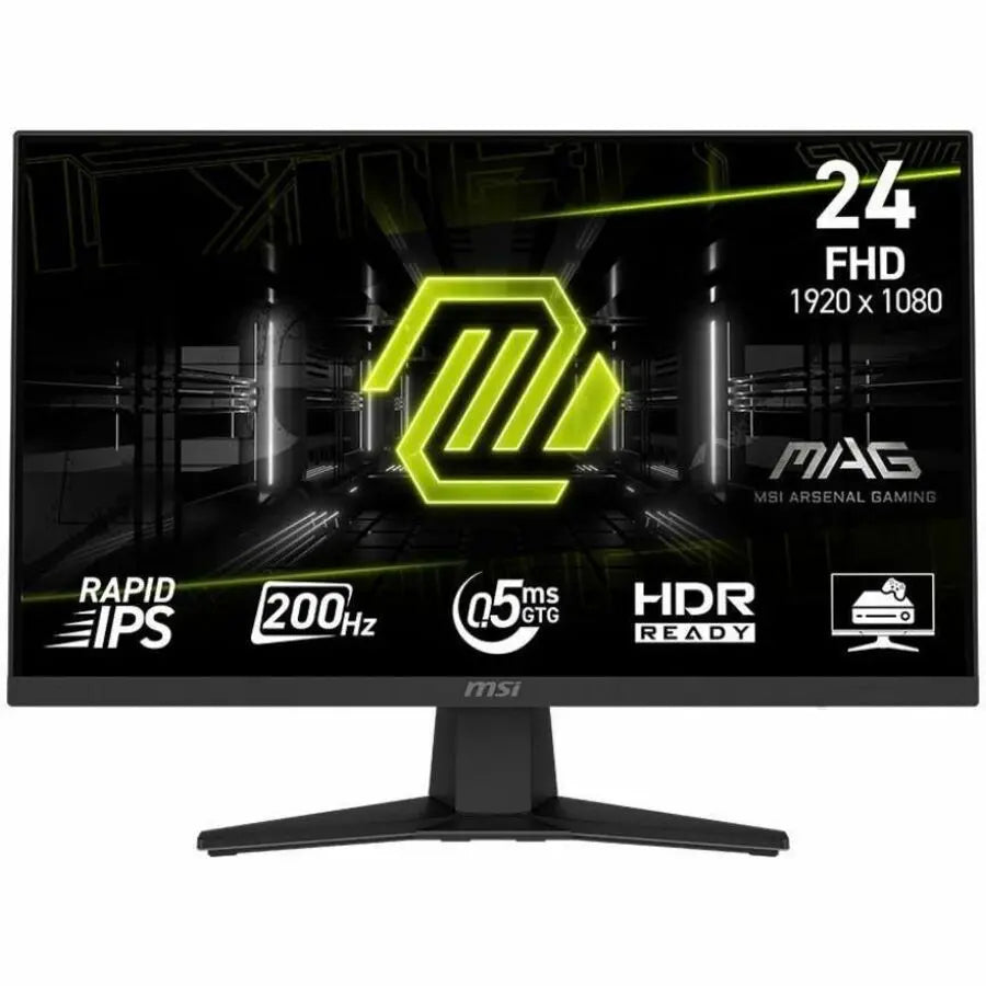 MSI MAG 242F 23.8-Inch FHD Gaming Monitor with Rapid IPS, 200Hz Refresh Rate, and AI Vision Technology