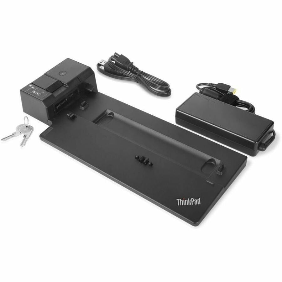 Lenovo DCG Sourcing ThinkPad Ultra Docking Station 40AJ0135US-RF - Space-Saving Docking Solution with Fast Charging and Data Transfer