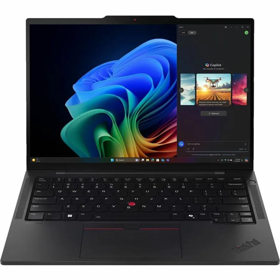 Lenovo ThinkPad T14 Gen 6 21QJ00CSUS 14" Copilot+ PC Notebook - WUXGA - 60 Hz - AMD Ryzen AI 7 PRO 350 - 16 GB - 512 GB SSD - English Keyboard - Black