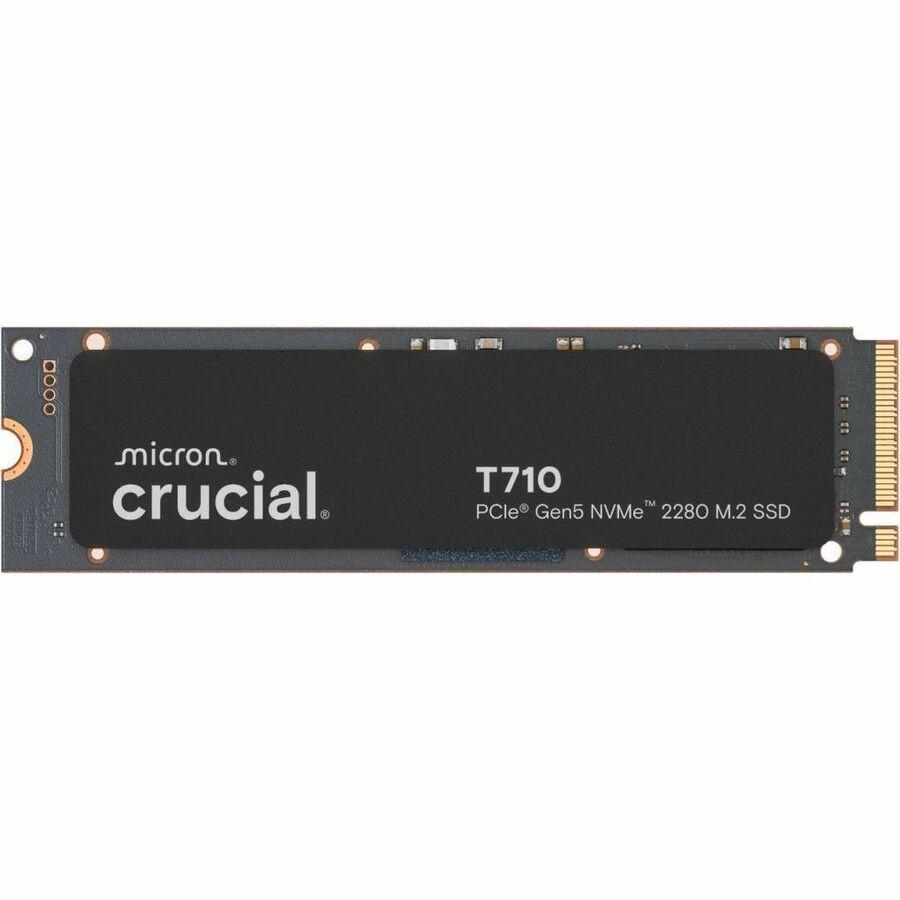 Crucial Micron T710 1TB PCIe Gen5 NVMe M.2 SSD for High-Performance Gaming and Creativity