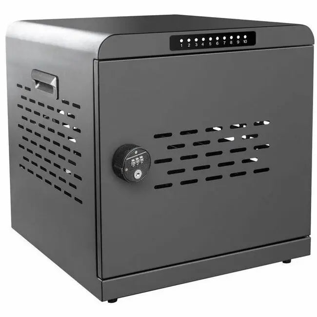 4XEM 10-Port USB-C 800W Charging Cabinet for Secure Device Charging
