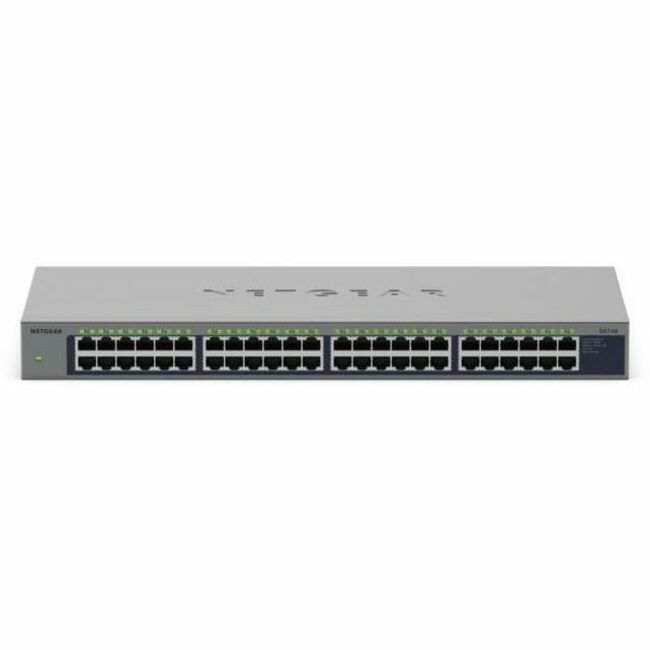 Netgear GS748-100NAS Business 48-Port Gigabit Ethernet Unmanaged Switch with PoE Support