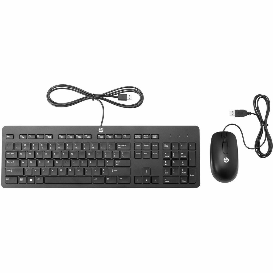 HPI SOURCING - NEW USB Bus Slim Keyboard, Mouse, and Mousepad Kit (T4E63AA)