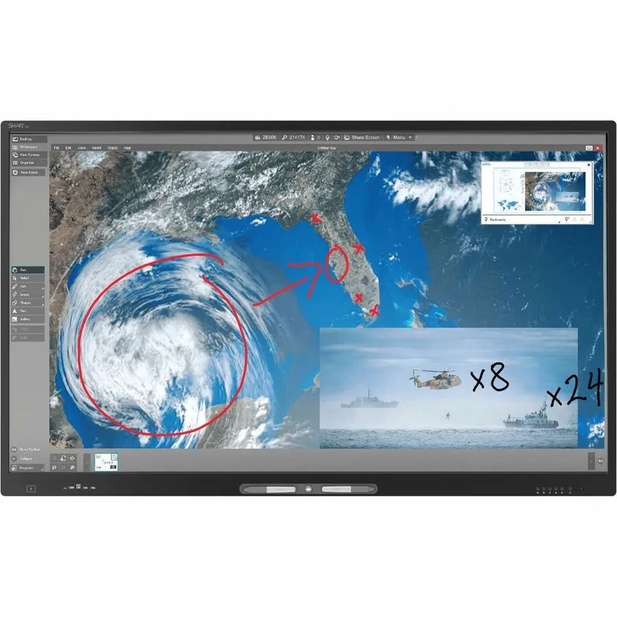 SMART Board M055-V5 Pro Interactive Display, High Secure, TAA - 55" 4K UHD Touchscreen Collaboration Display