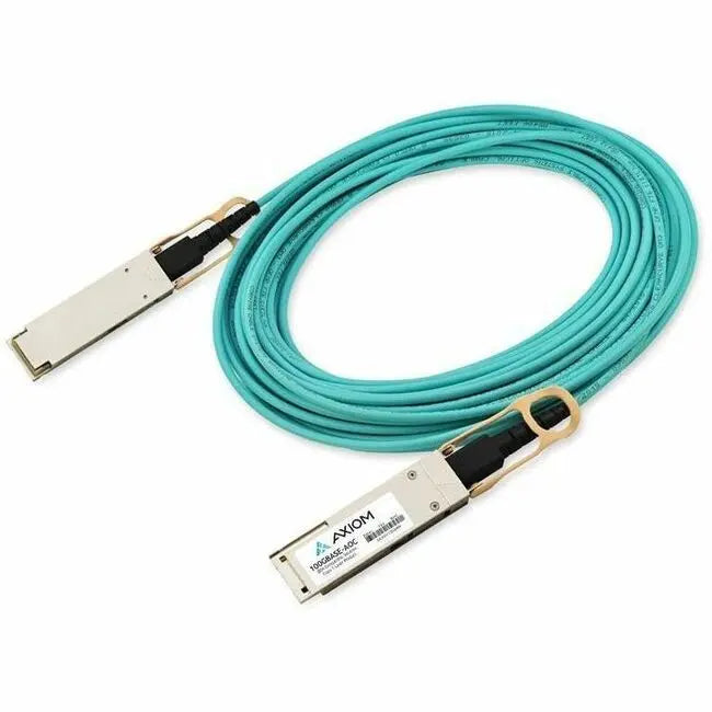 Axiom 100GBASE-AOC QSFP28 Active Optical Cable 7m for HP/Aruba Networks – R9F79A-AX