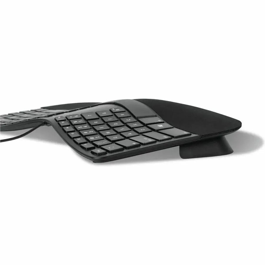 Matias Sculpted Ergonomic Wired Keyboard for PC – FK313PC with Natural Rubber Palm Support and Programmable Keys