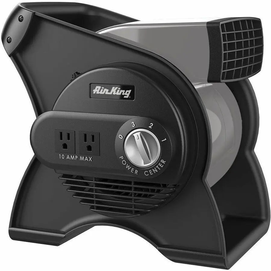 Air King 9550 Pivoting Utility Blower – Portable Commercial-Grade Handheld Air Blower with Dual Outlets and 225° Pivoting Fan Head