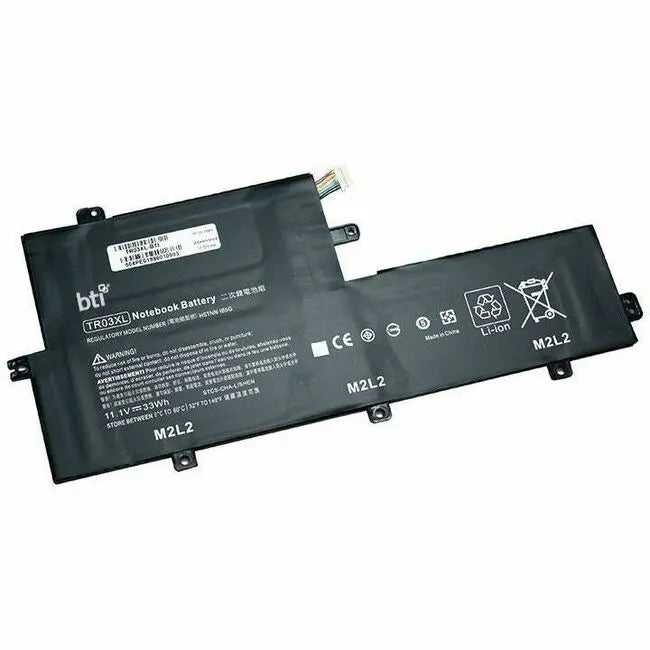 Battery Technology Inc. TR03XL-BTI 11.1V 33Wh Lithium-Ion Notebook Battery for HP Spectre 13 and Split 13 X2 Pro