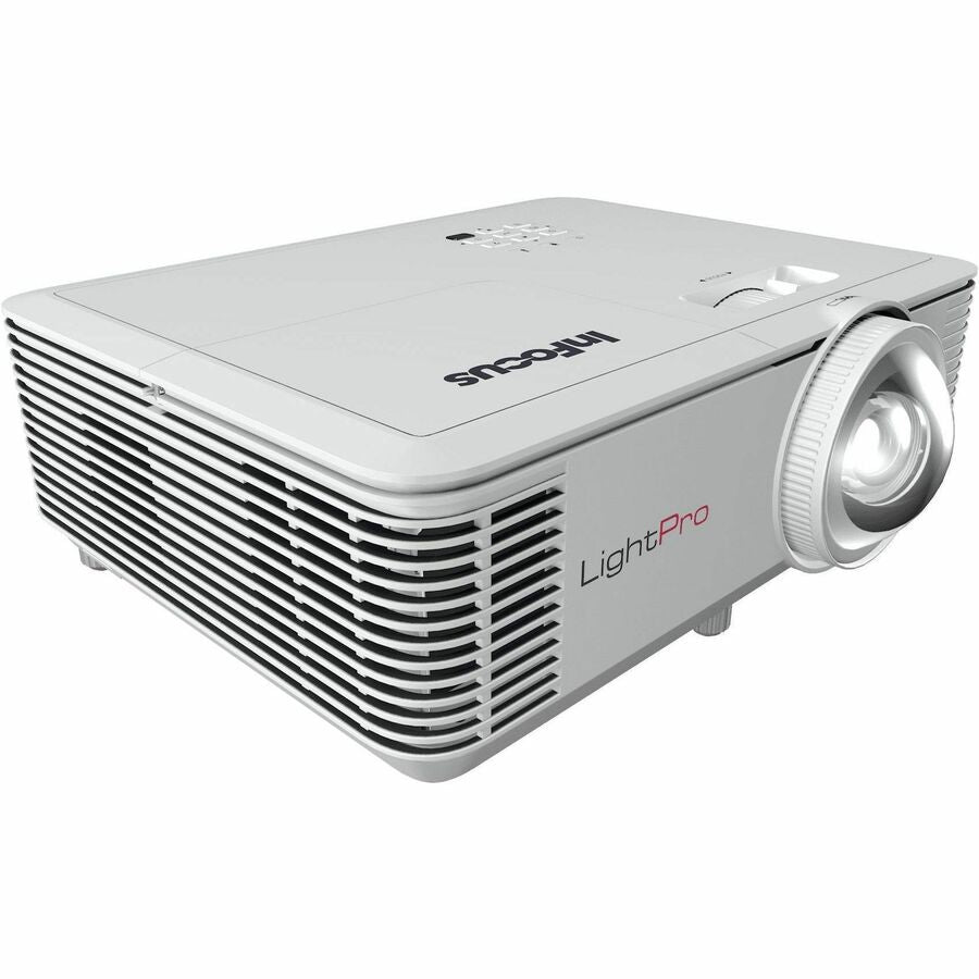 InFocus LightPro Vista II IN0046ST DLP Projector – WXGA Resolution, 15,000 Hour Lamp Life, Compact & Environmentally Friendly