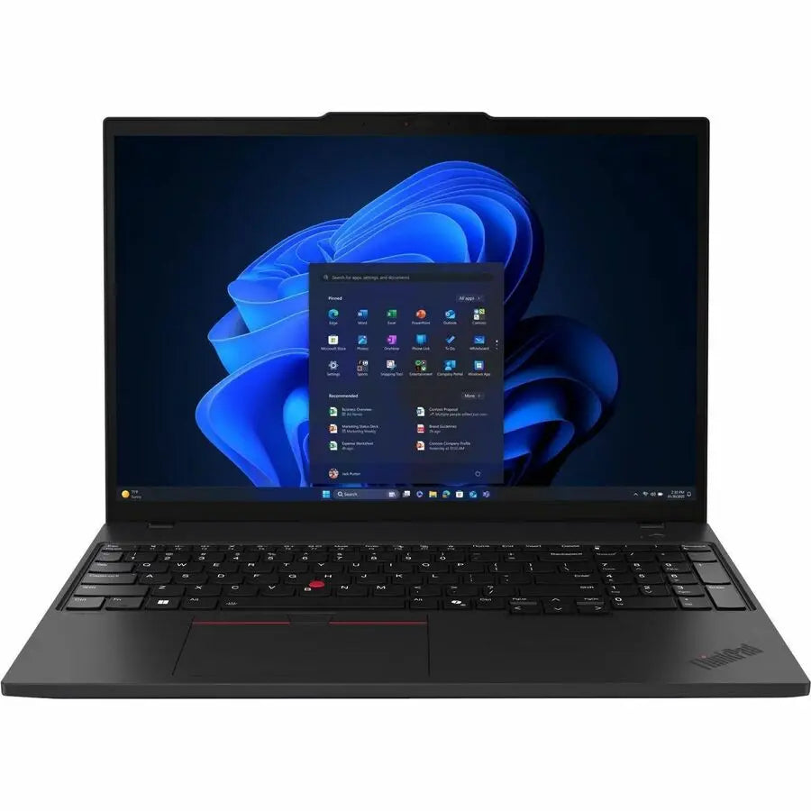 Lenovo ThinkPad T16 Gen 4 21QE001XUS 16" Touchscreen Notebook - WUXGA - Intel Core Ultra 7 255H - 32 GB - 512 GB SSD - English Keyboard - Black