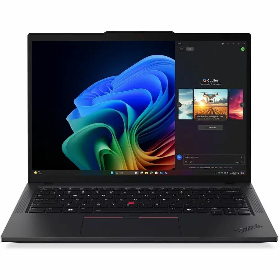 Lenovo ThinkPad T14 Gen 6 21QG0006US 14" Copilot+ PC Notebook - WUXGA - 60 Hz - Intel Core Ultra 5 228V - 32 GB - 512 GB SSD - English Keyboard - Black