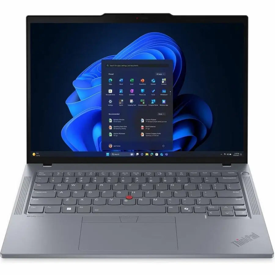 Lenovo ThinkPad T14 Gen 6 21QC006RUS 14" Touchscreen Notebook - WUXGA - 60 Hz - Intel Core Ultra 7 255U - 32 GB - 512 GB SSD - English Keyboard - Gray