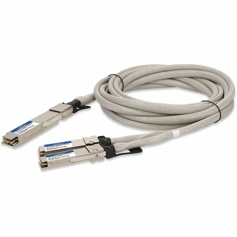 AddOn MSA Compliant OSFP to 2xQSFP112 Network Cable – 800GBase-CU Data Transmission