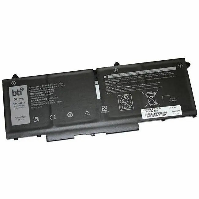 BTI 07KRV-BTI 15.2V 58Wh Lithium-Ion Battery for Dell Latitude and Precision Series