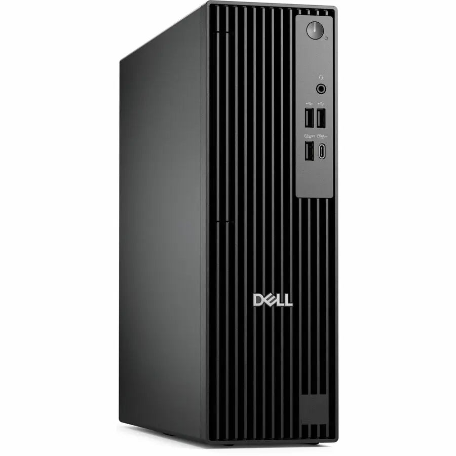 Dell Pro Slim QCS1250 Desktop Computer - Intel Core Ultra 5 235 - vPro Technology - 16 GB - 512 GB SSD - Slim PC - Standard Black