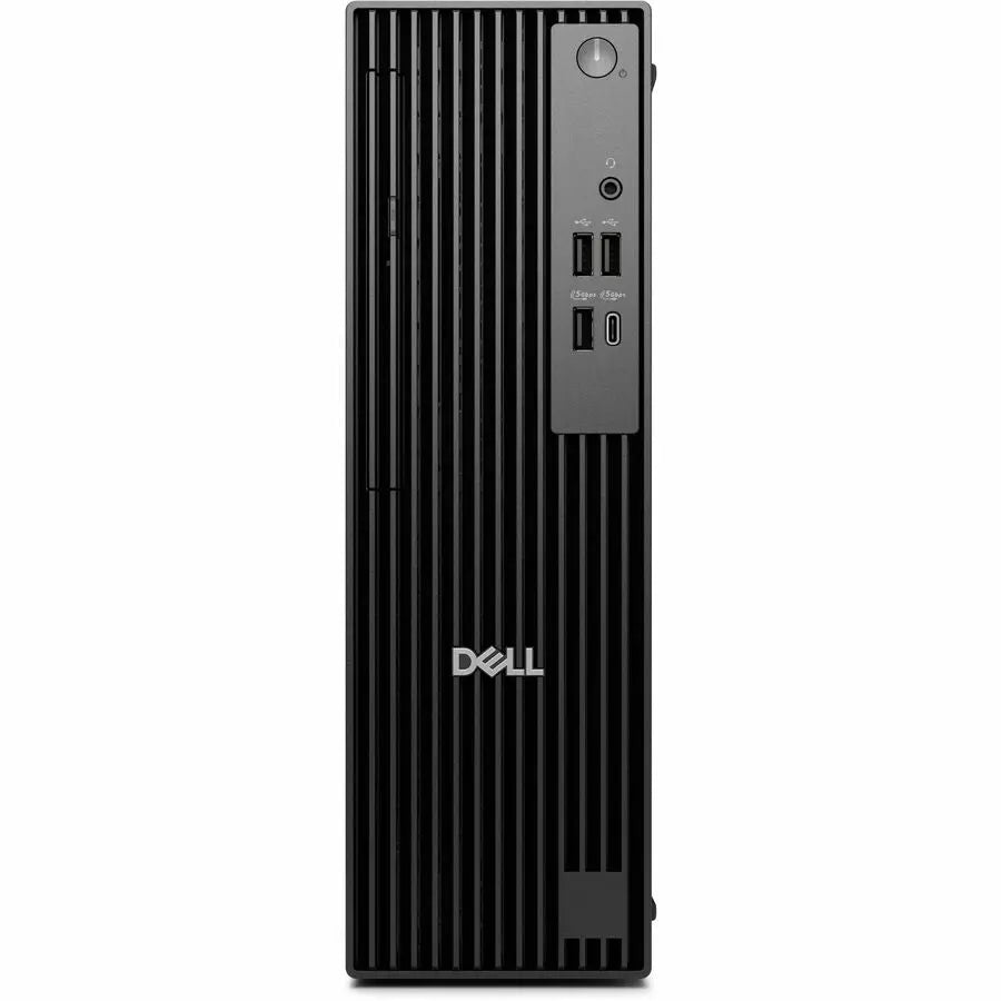 Dell Pro Slim QCS1250 Desktop Computer with Intel Core Ultra 7 Processor, 16GB RAM, 512GB SSD, Windows 11 Pro, Black
