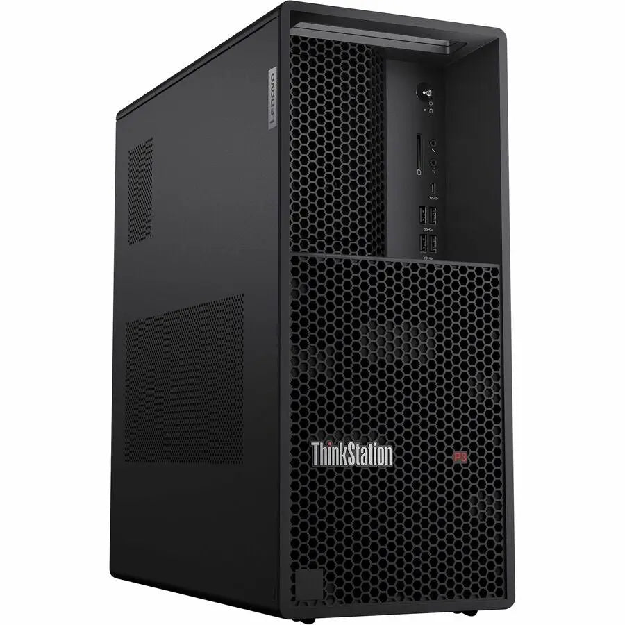 Lenovo ThinkStation P3 Gen 2 30HT006TUS Workstation - 1 x Intel Core Ultra 9 285 - vPro Technology - 32 GB - 1 TB SSD - Tower - Black