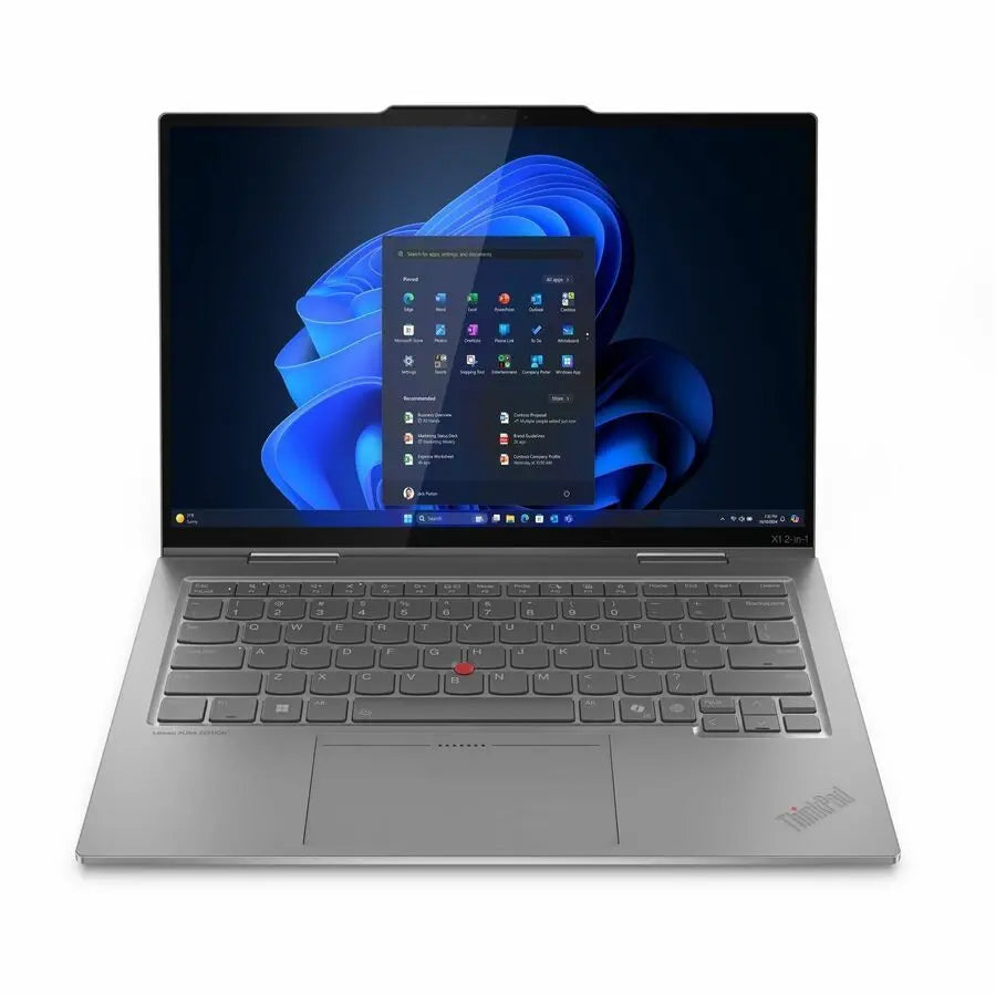 Lenovo ThinkPad X1 Gen 10 Aura Edition 21Q000D7US 14" Touchscreen Convertible 2 in 1 Notebook - 2.8K - 120 Hz - Intel Core Ultra 7 2nd Gen 265U - vPro Technology - Intel Evo Platform - 32 GB - 512 GB SSD - English Keyboard - Gray
