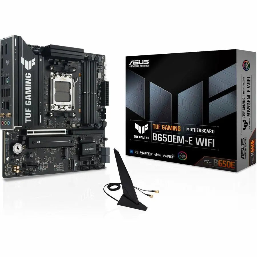 TUF GAMING B650EM-E WIFI Gaming Desktop Motherboard - AMD B650 Chipset - Socket AM5 - Micro ATX