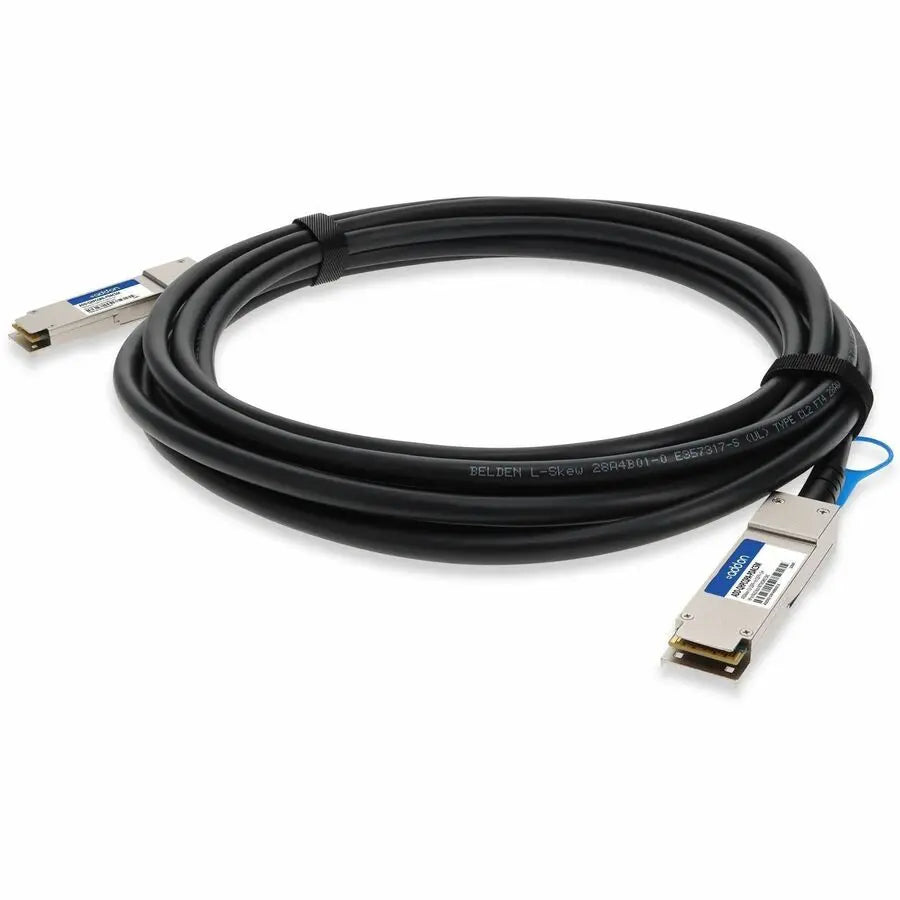 AddOn HP & Palo Alto Networks Fiber Optic Network Cable (Part Number: ADD-QHPCQPA-PDAC5M) – 5 Meter QSFP+ to QSFP+ Passive DAC Cable