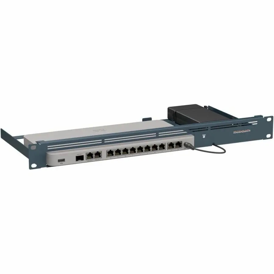 RACKMOUNT.IT RM-CI-T24 Rack Shelf for 19-Inch Racks in Metallic Blue