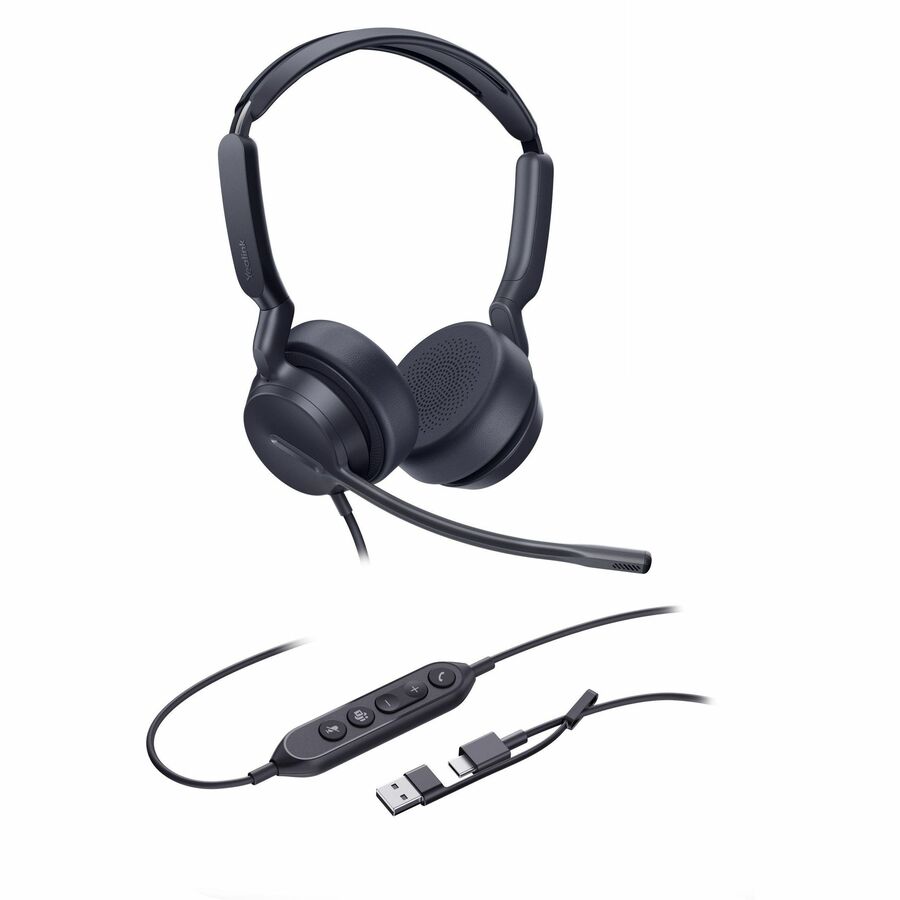 Yealink UH42 Headset with Noise-Canceling Microphone and All-Day Comfort for Mac