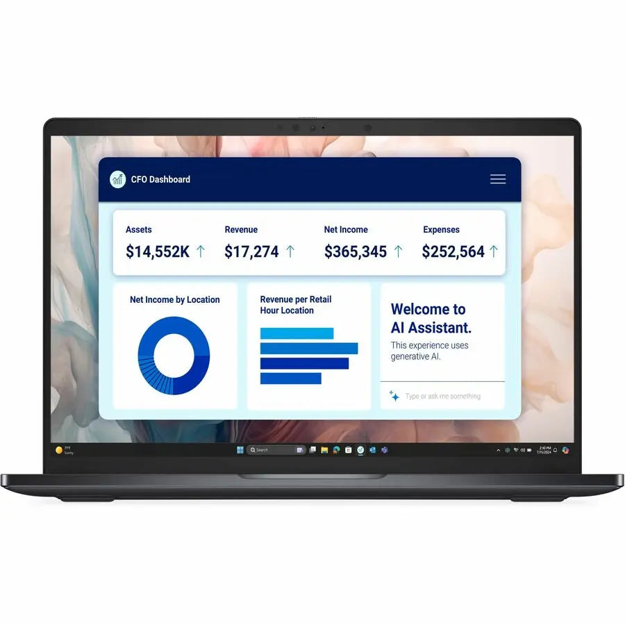Dell Pro 14 Premium PA14250 14-inch Touchscreen Laptop with Intel Core Ultra 7 Processor