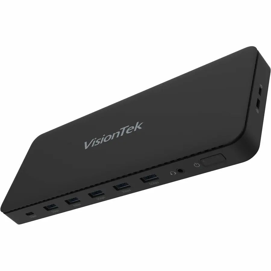 VisionTek VT4600DL Dual 4K Docking Station with 100W Power Delivery and Universal Compatibility