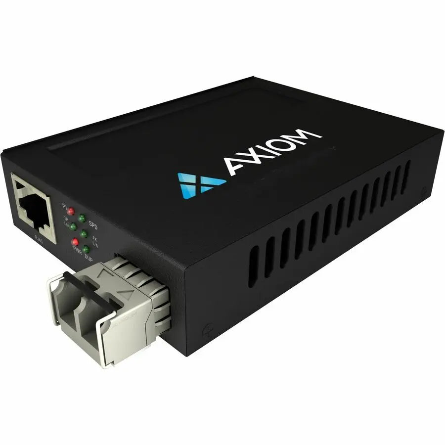 Axiom MCP32-F1-M8L05-AX 1Gbps POE RJ45 to 1000Base-SX Media Converter