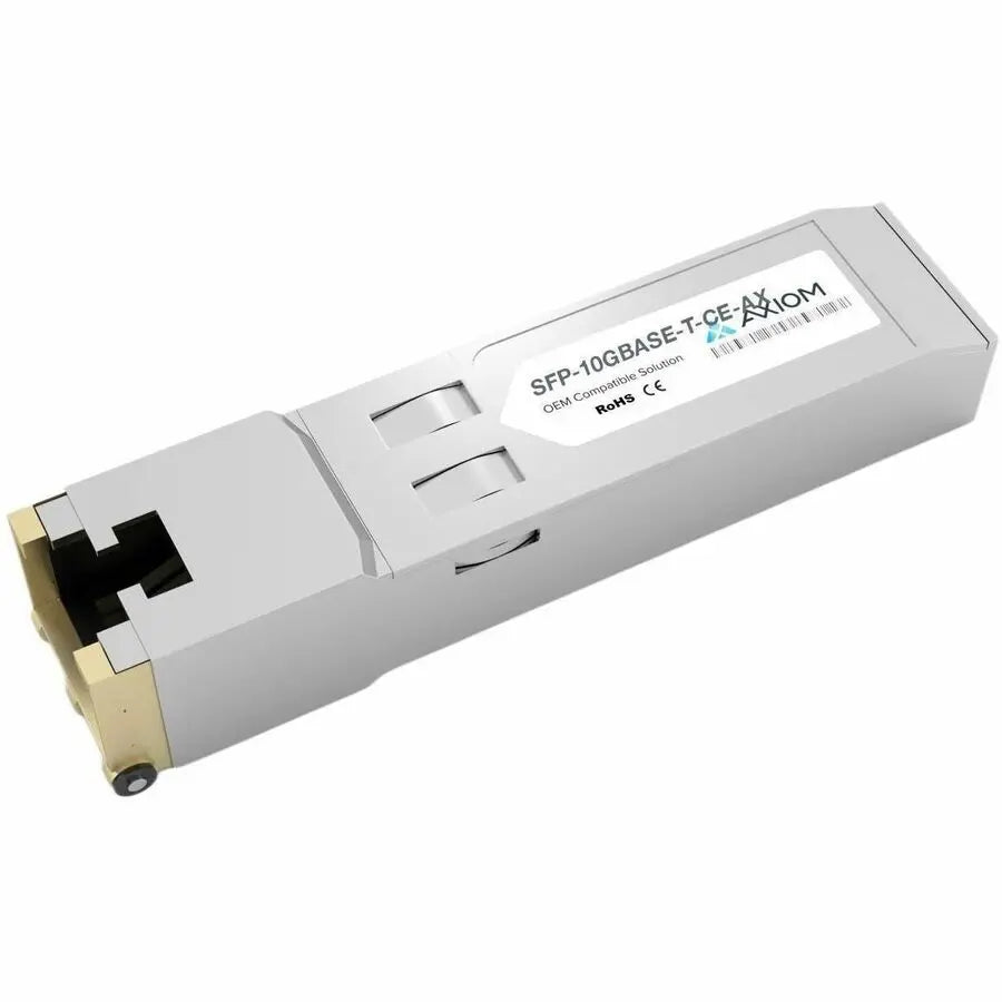 Axiom SFP-10GBASE-T-CE-AX 10GBASE-T SFP+ Module for High-Speed Ethernet Networking