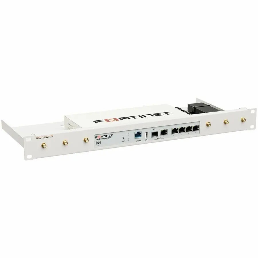 RACKMOUNT.IT RM-FR-T30 1U Rack Shelf for Secure Appliance Mounting with Ventilation and Antenna Punch-Outs
