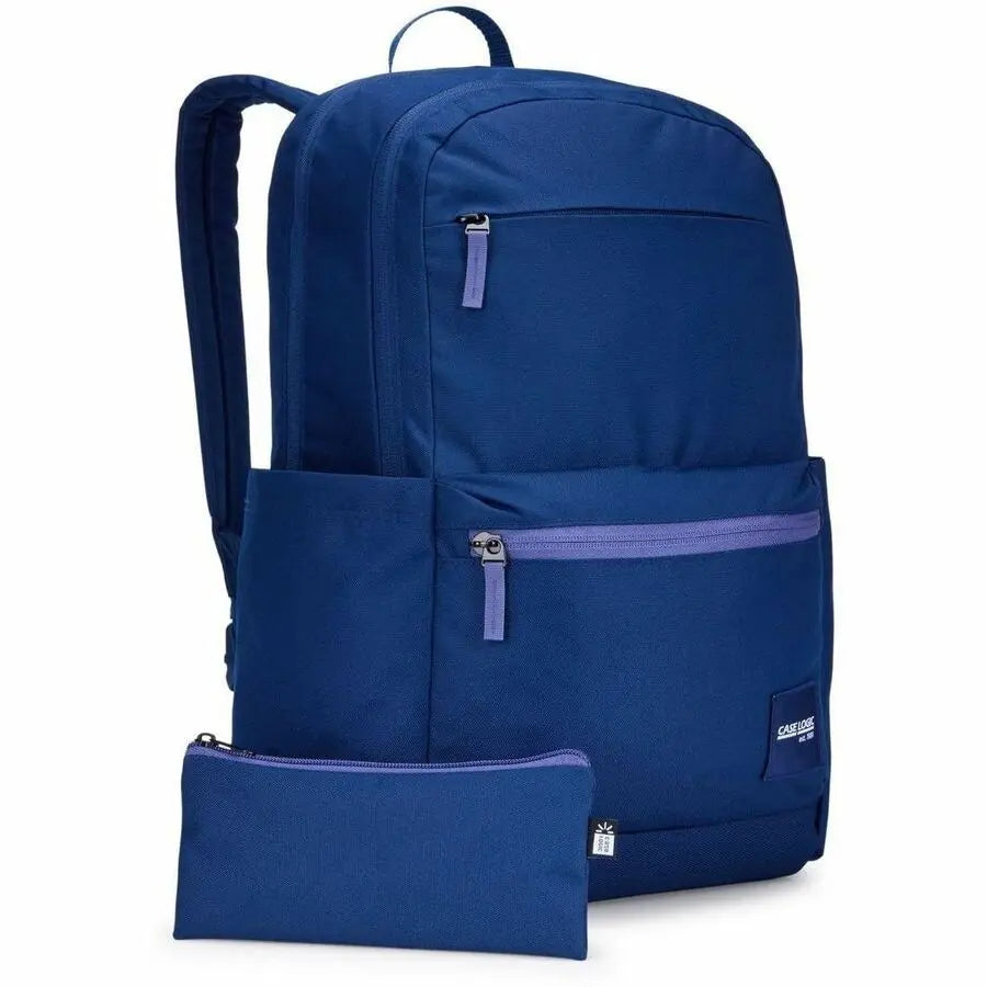 Case Logic Uplink CCAM-3216 Recycled Laptop Backpack for 15.6-Inch Laptops in Navy Blue