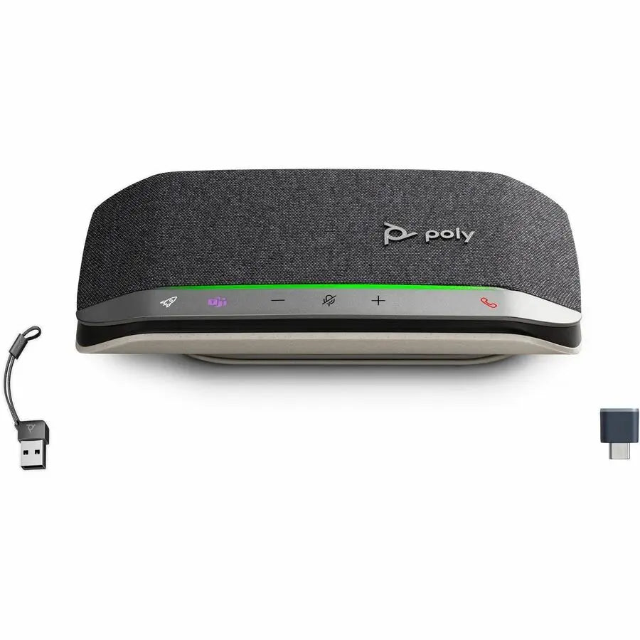 Poly Sync 20+ M Portable Conference Speakerphone with USB-C and Bluetooth – Black