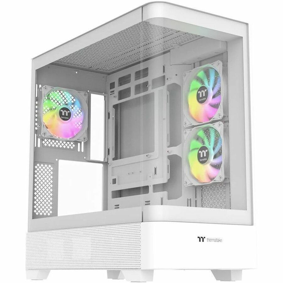 Thermaltake View 290 TG ARGB Mid Tower Chassis with Tempered Glass and RGB Fans