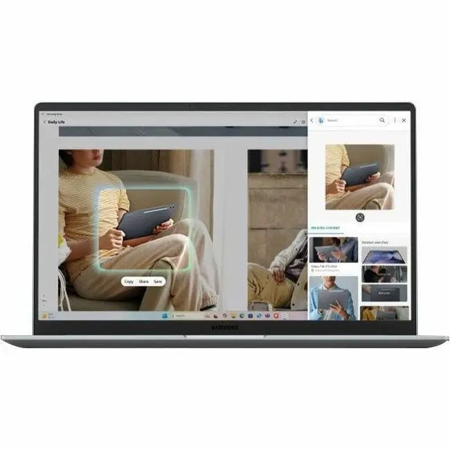 Samsung Galaxy Book5 NP754XHD-KB2US 15.6" Notebook - Full HD - Intel Core Ultra 5 225U - 16 GB - 256 GB SSD - Silver